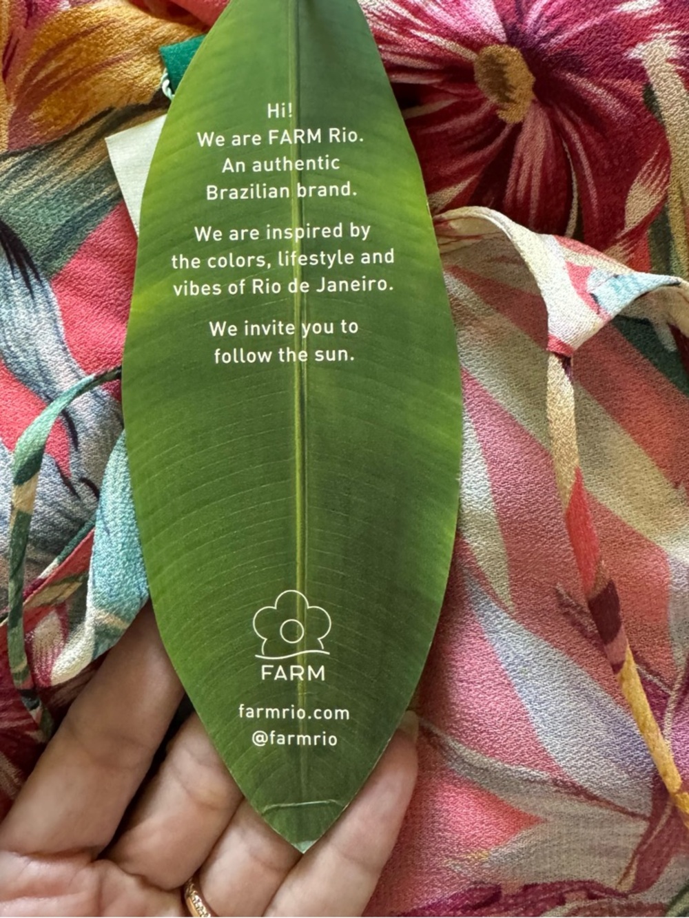 Farm Rio Lotus Floral Halter Maxi Dress NWT Size M Flowy Resort Vacay Tropical - Picture 8 of 15